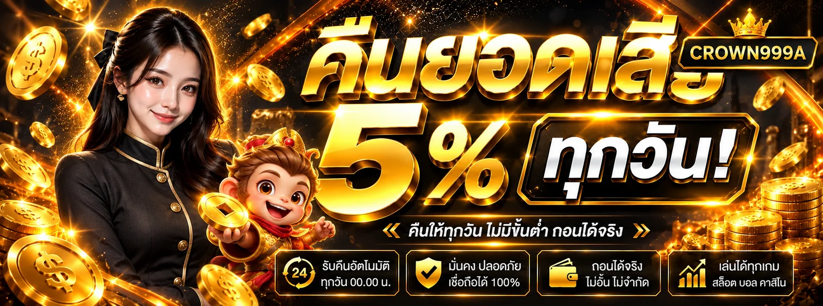 CROWN999A สล็อต แนวทางคืนยอดเสียและควบคุมงบ